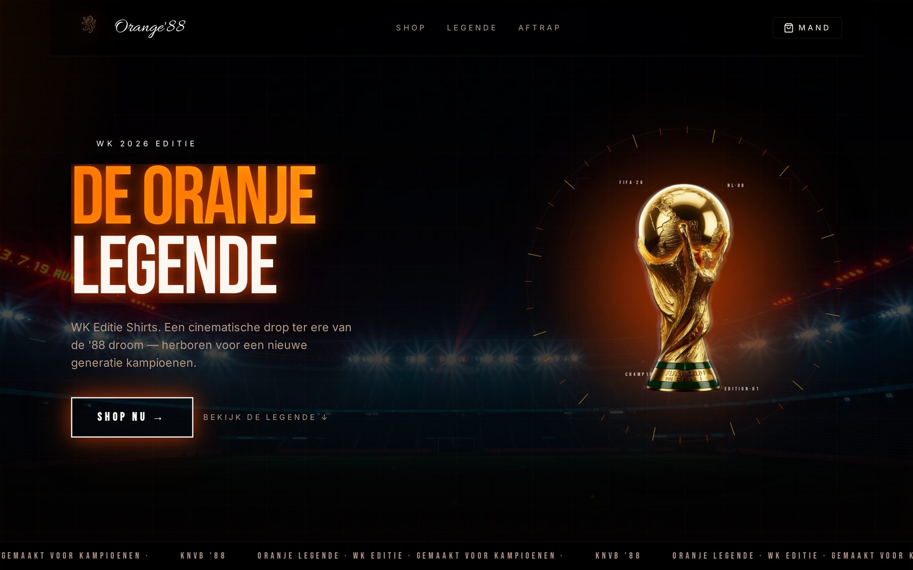 Website-interface